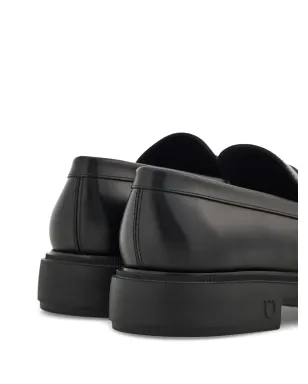 Ferragamo Caligola レザー ローファー - ブラック - サムネイル3