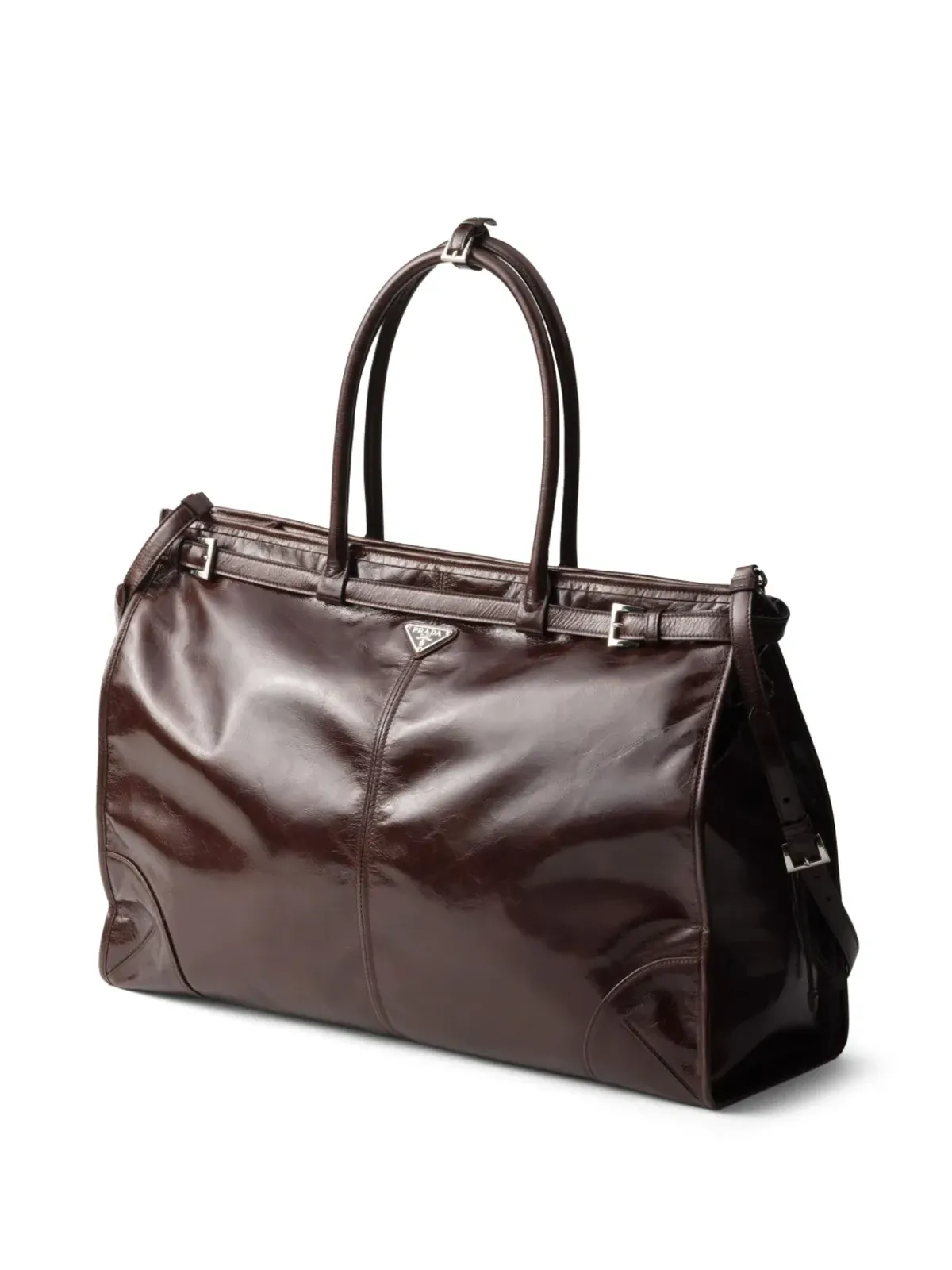 Prada Bonnie レザー トートバッグ - 画像3