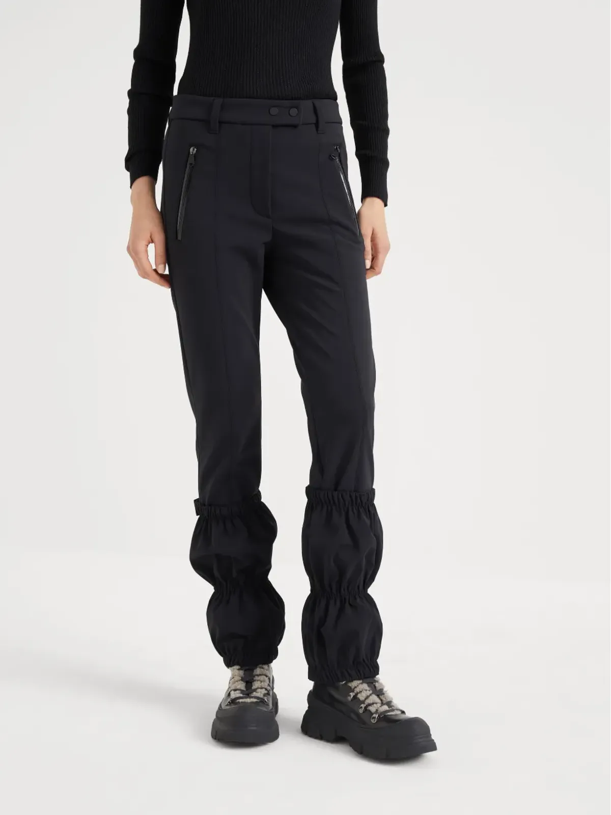 Brunello Cucinelli マウンテンパンツ ブラック - 画像3