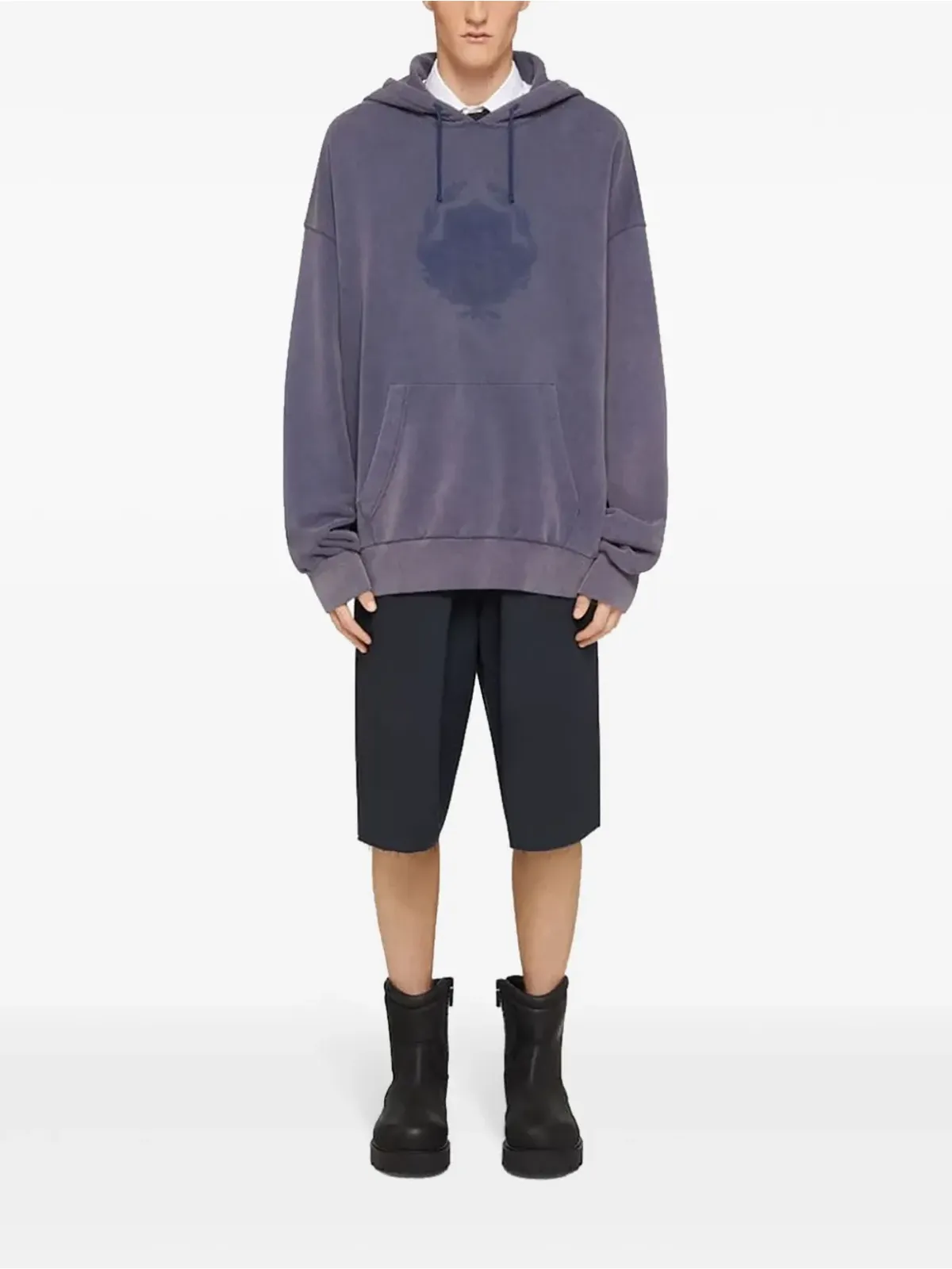 Givenchy シャドウ クレスト パーカー - ブルー - 画像2