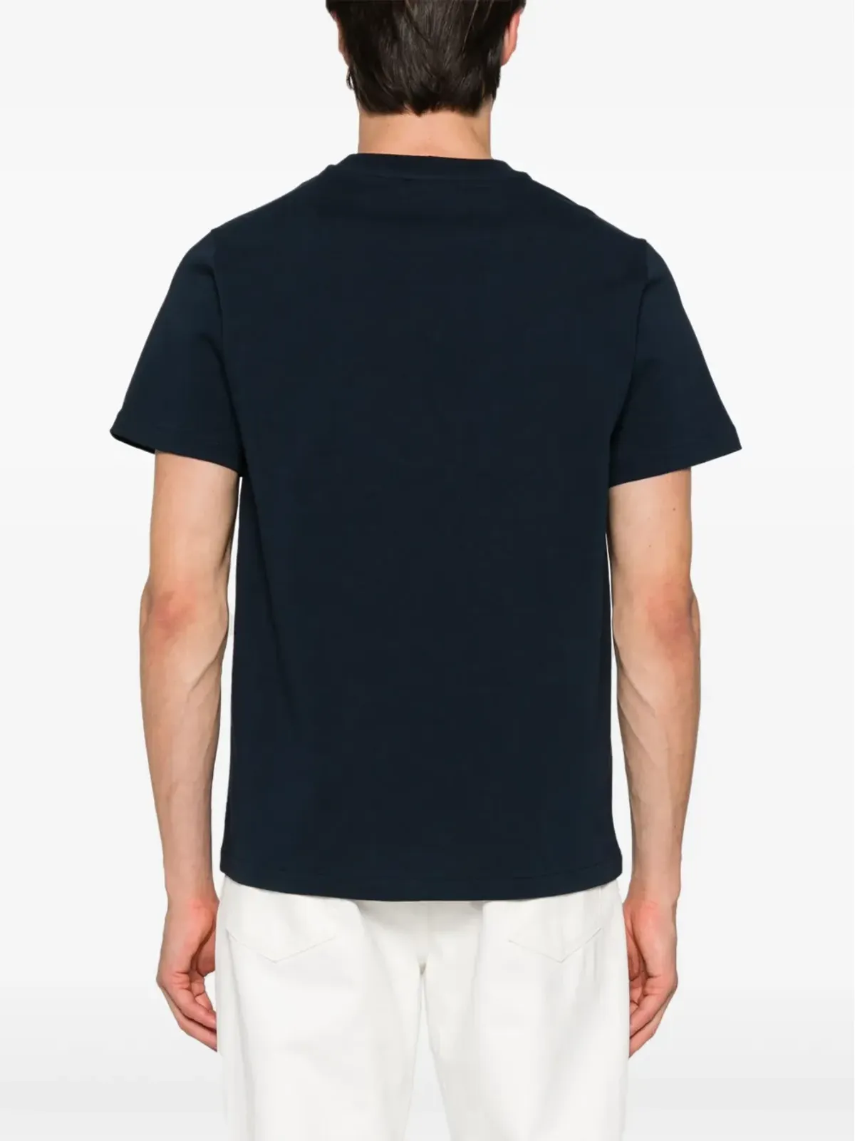 A.P.C. ロゴプリント Tシャツ ブルー - 画像5