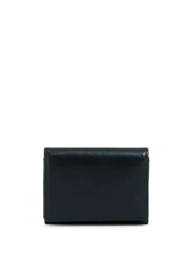 Marni Marni 二つ折りエンボス ロゴ レザー ウォレット - ブラックの商品画像