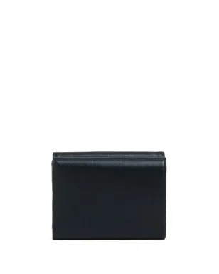 Marni 二つ折りエンボス ロゴ レザー ウォレット - ブラック - サムネイル2