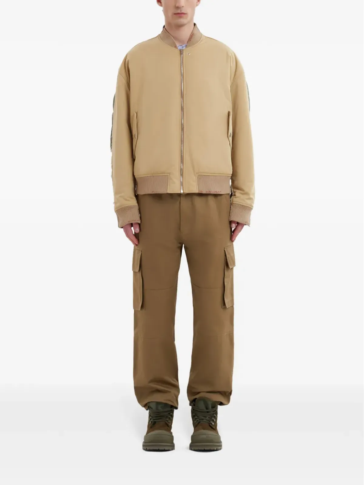 Marni ツートーン ボンバー ジャケット - ニュートラル系 - 画像2