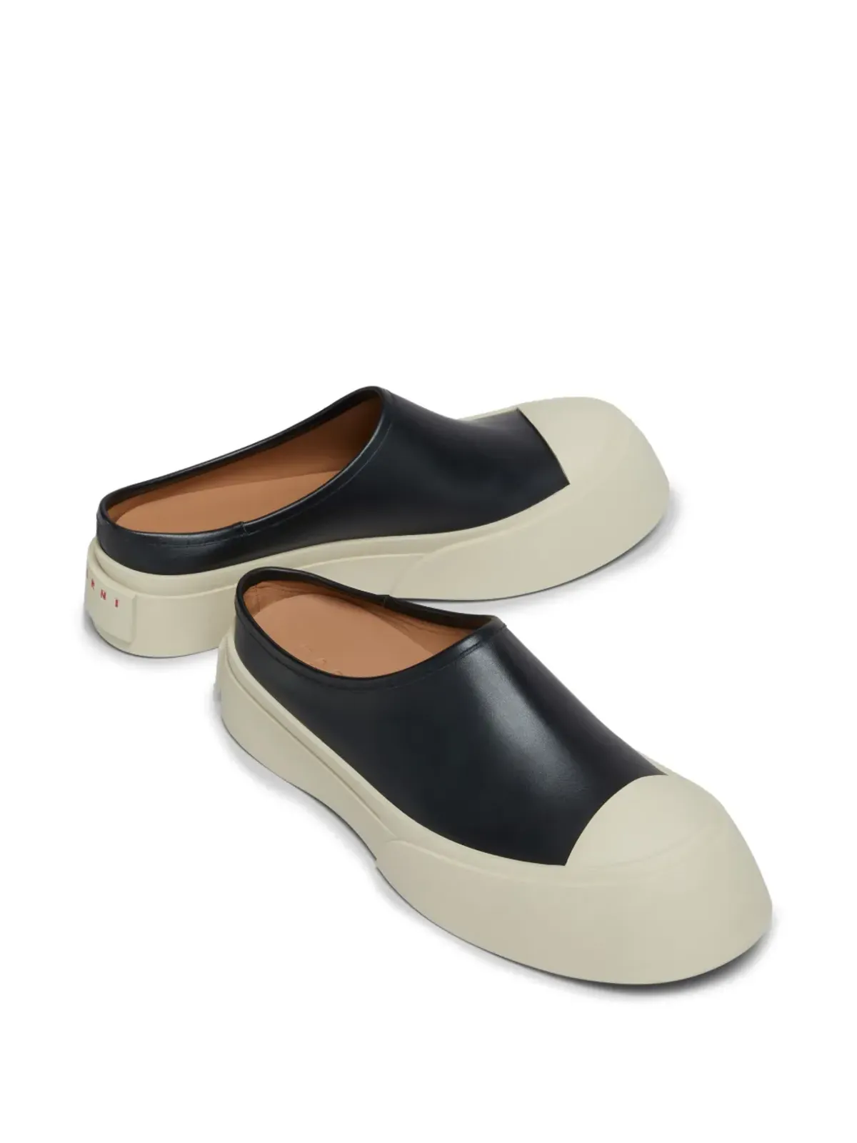 Marni Mary Jane レザー スリッパ - 画像5