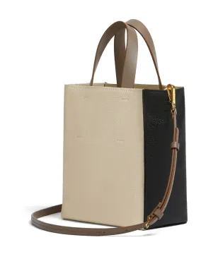 Marni コントラストのトートバッグ - ブラック - サムネイル3