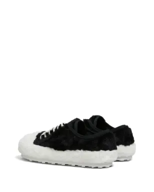 Marni テディレースアップスニーカー - ブラック - サムネイル3