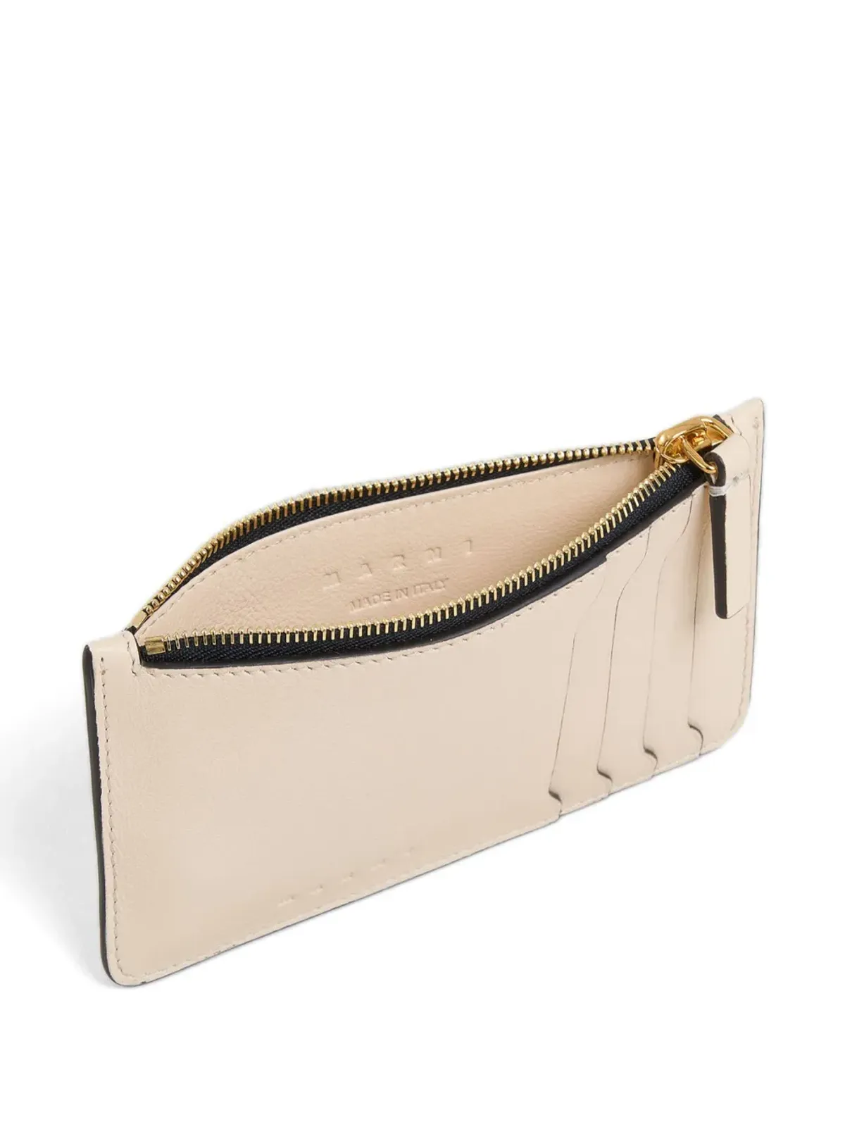 Marni ジップ付き レザーカードケース - 画像3