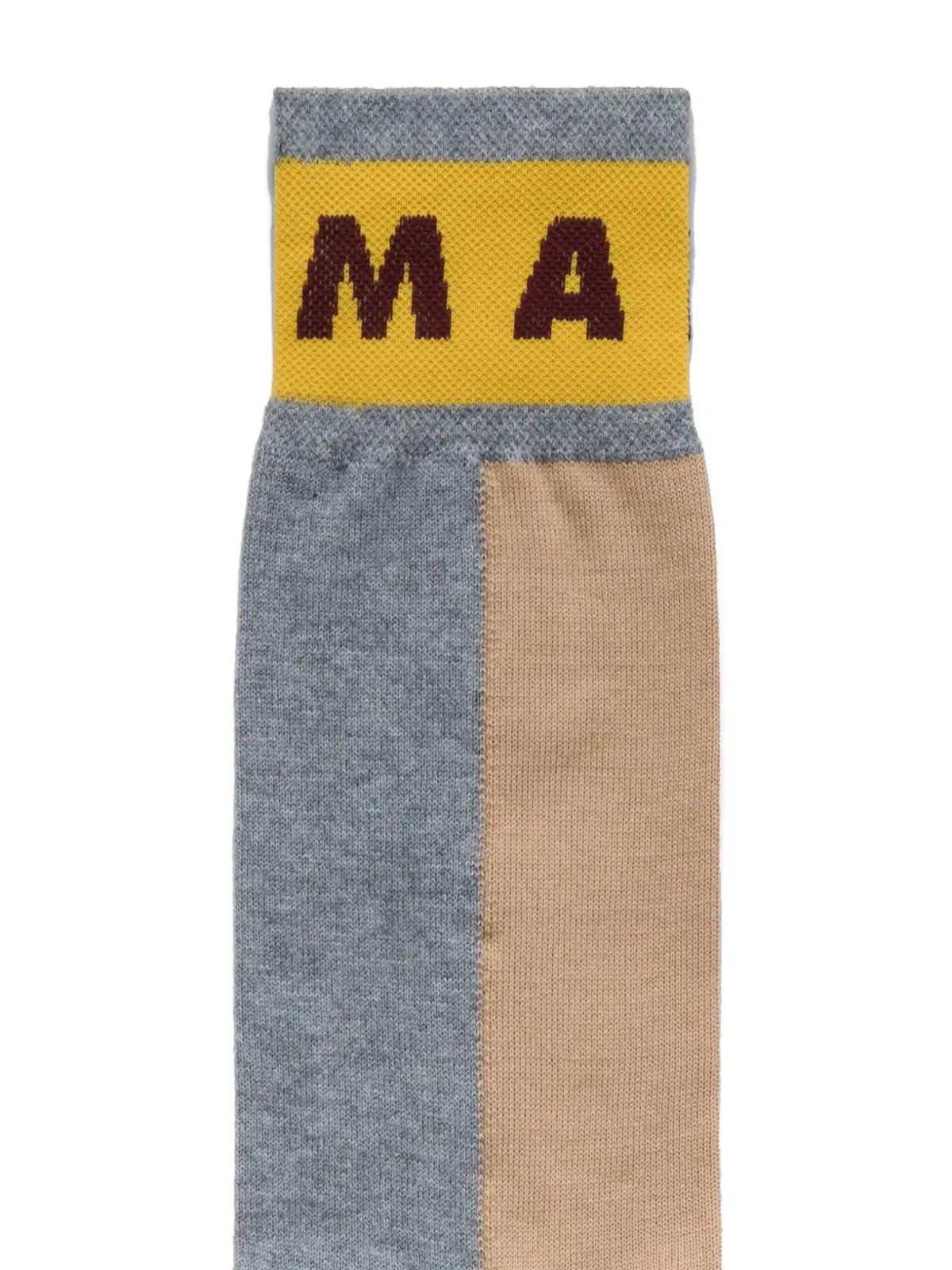 Marni ミッド丈コットンソックス - ニュートラル - 画像3