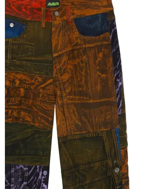 AGR AW23 アップサイクルデニムジーンズ - オレンジ - サムネイル3