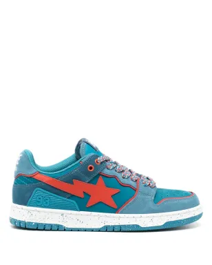 A BATHING APE® Sk8 Sta パネルドスニーカー - Blue - サムネイル1