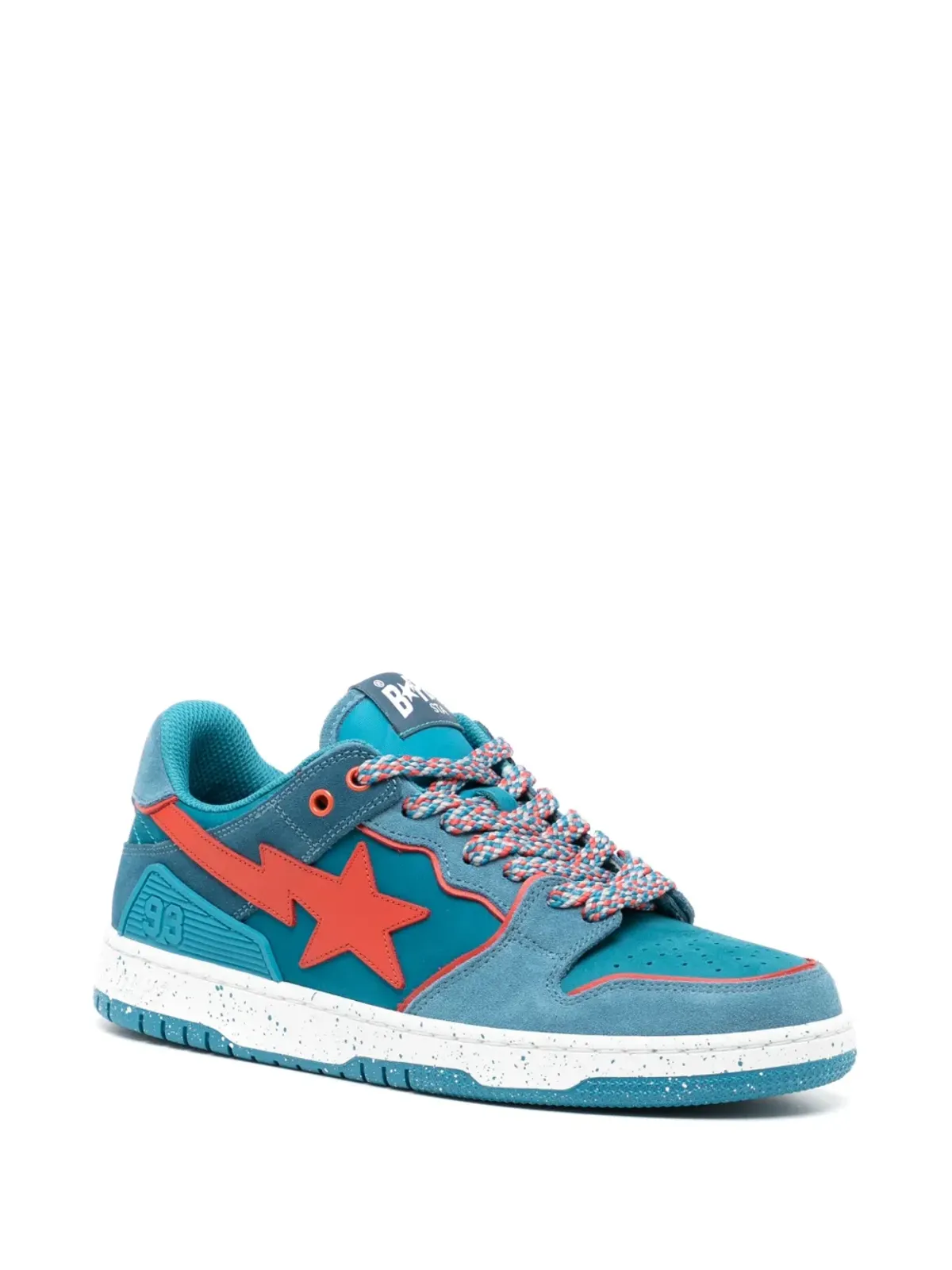 A BATHING APE® Sk8 Sta パネルドスニーカー - Blue - 画像2