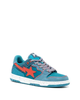A BATHING APE® Sk8 Sta パネルドスニーカー - Blue - サムネイル2