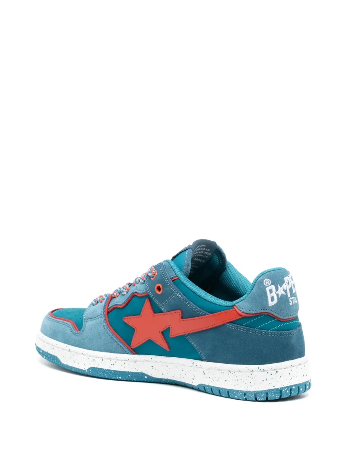 A BATHING APE® Sk8 Sta パネルドスニーカー - Blue - 画像3