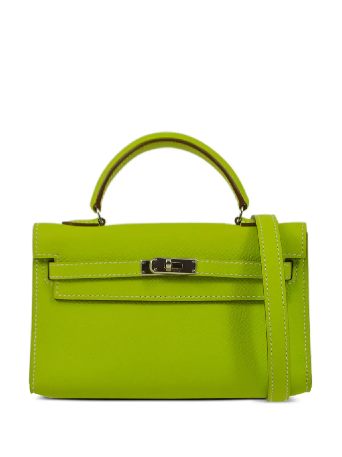 Hermès ビンテージ 2011 Tiny Kelly ツーウェイ ハンドバッグ - グリーン - 画像1