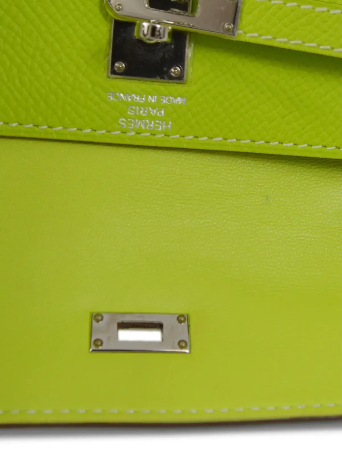 Hermès ビンテージ 2011 Tiny Kelly ツーウェイ ハンドバッグ - グリーン - 画像5