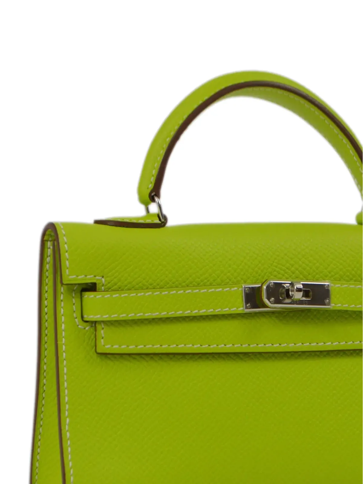 Hermès ビンテージ 2011 Tiny Kelly ツーウェイ ハンドバッグ - グリーン - 画像3