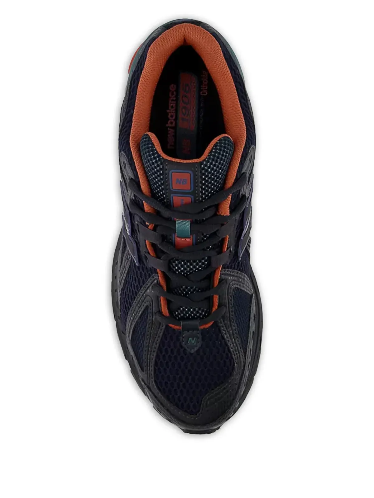 New Balance 1906パネルドスニーカー ブラック - 画像4