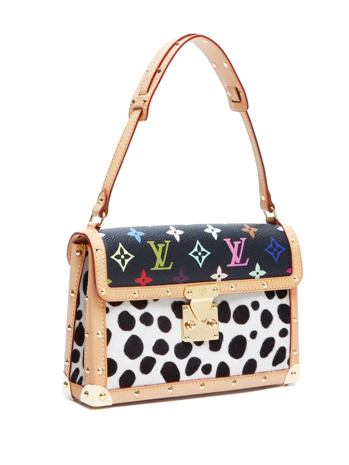 Louis Vuitton Pre-Owned 2003 サック・ダルマティアン ハンドバッグ - ホワイト - 画像3