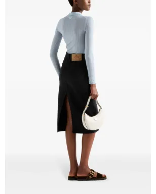 Prada スリットデニムミディスカート - サムネイル3