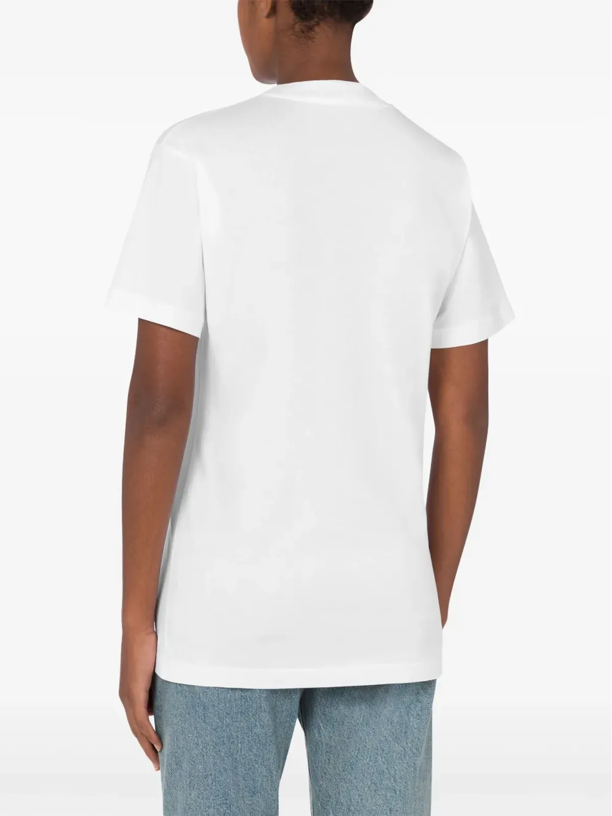 Moschino ローレルリース柄 コットンTシャツ - ホワイト - 画像3