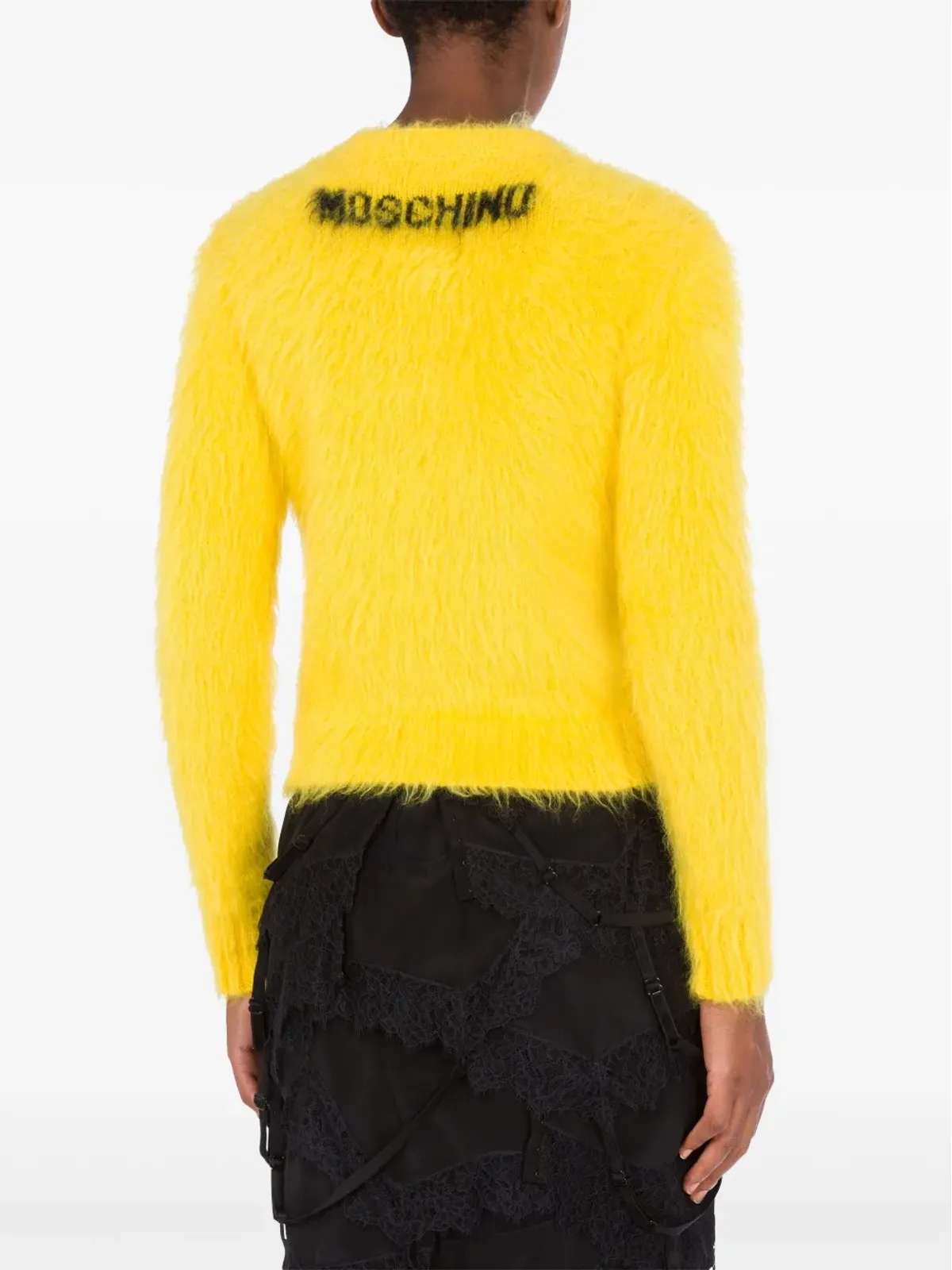 Moschino x Smiley インターシャ編み セーター - 画像3