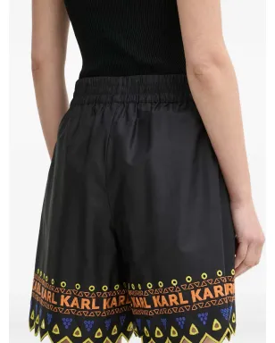 Karl Lagerfeld ロゴトリム ショーツ - サムネイル3