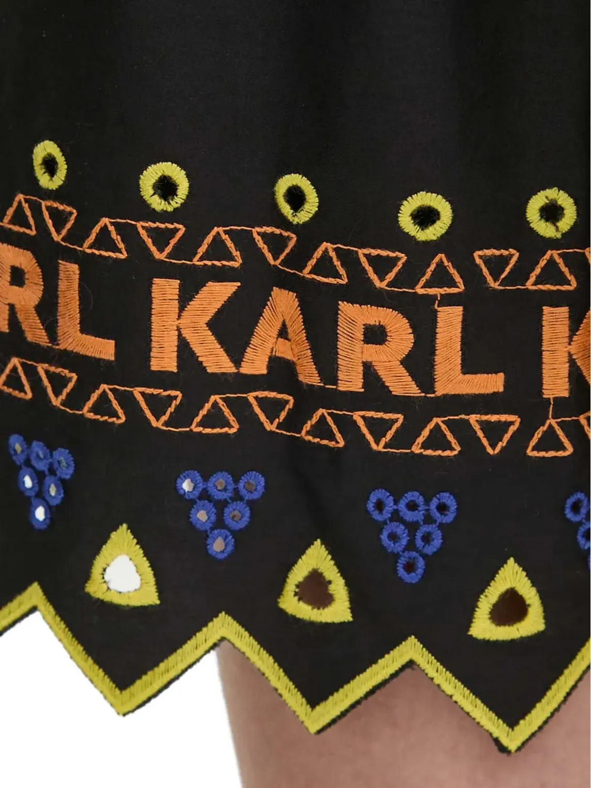 Karl Lagerfeld ロゴトリム ショーツ - 画像4