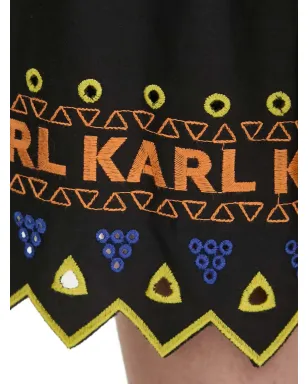 Karl Lagerfeld ロゴトリム ショーツ - サムネイル4