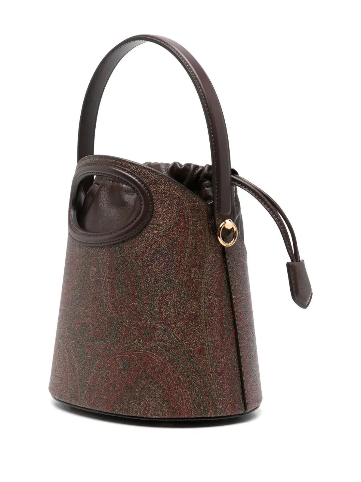 ETRO ミディアム Paisley Saturno トートバッグ - ブラウン - 画像3