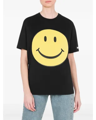 Moschino スマイル コットン Tシャツ ブラック - サムネイル2