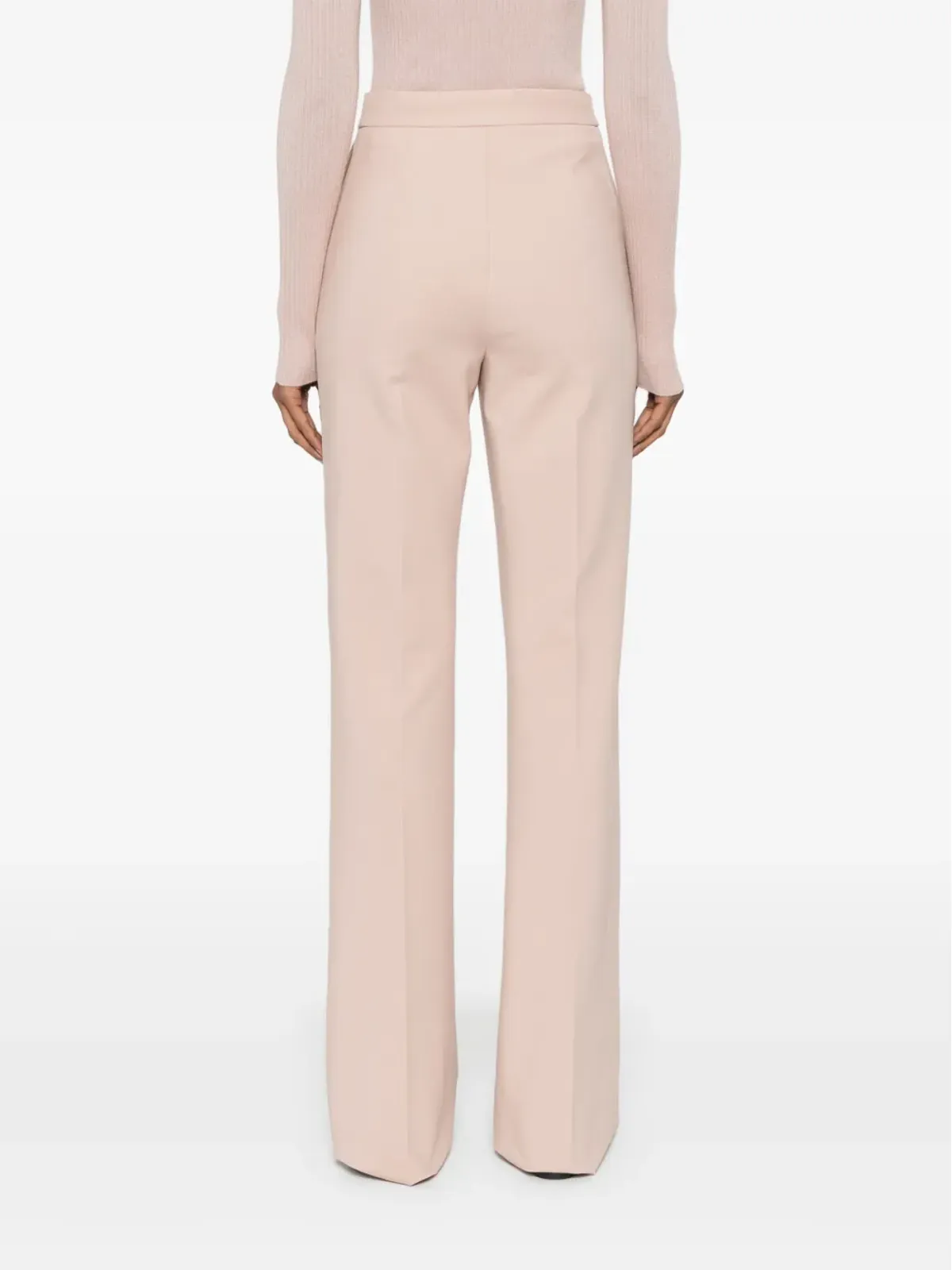 Max Mara ノルチャ ストレートレッグパンツ ピンク - 画像4