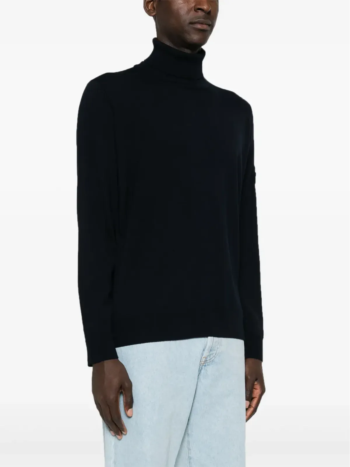 Stone Island ロールネック ウールセーター - 画像3