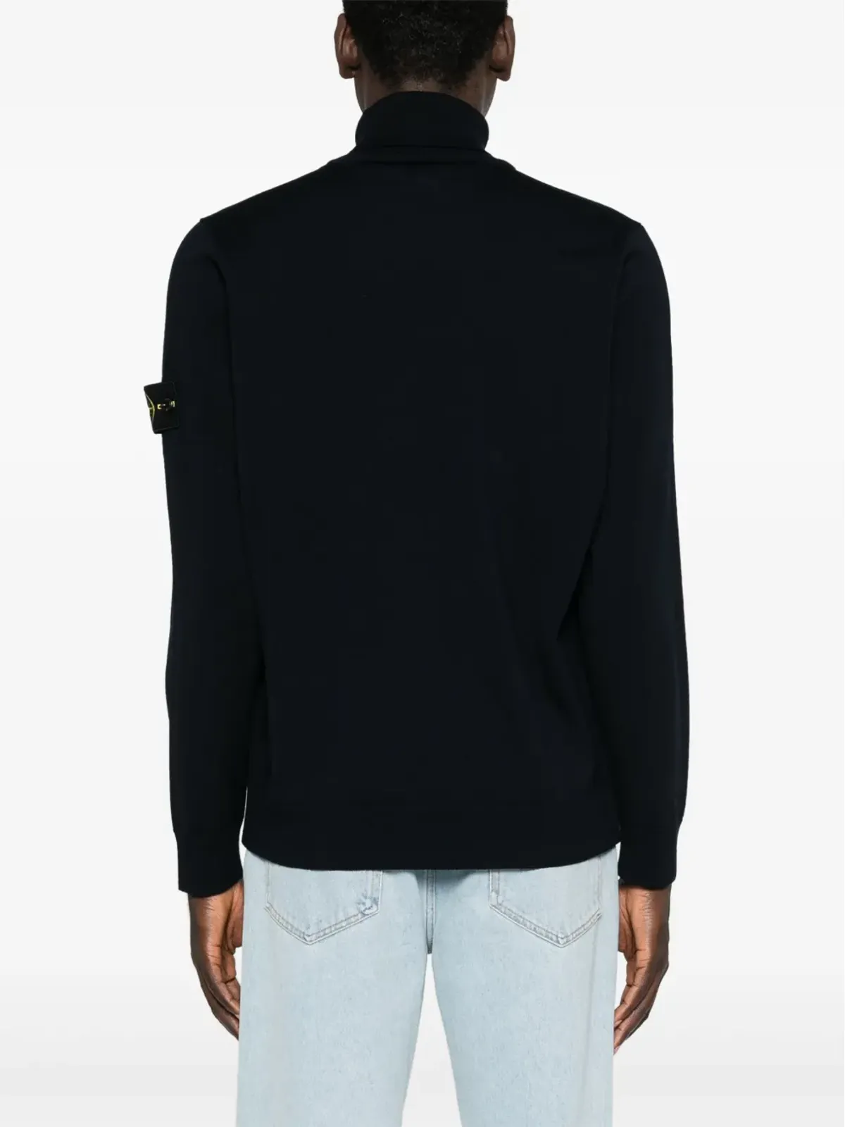Stone Island ロールネック ウールセーター - 画像4