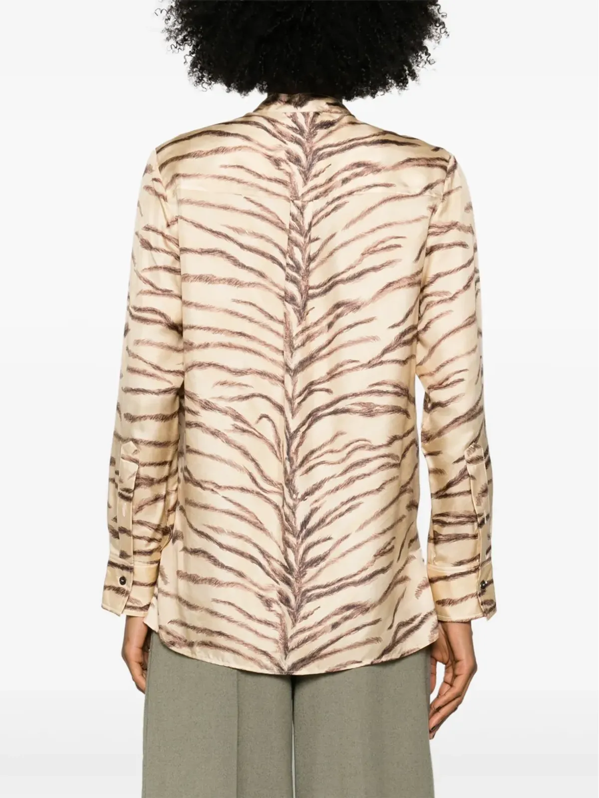 Stella McCartney タイガープリント シャツ - ニュートラルカラー - 画像4