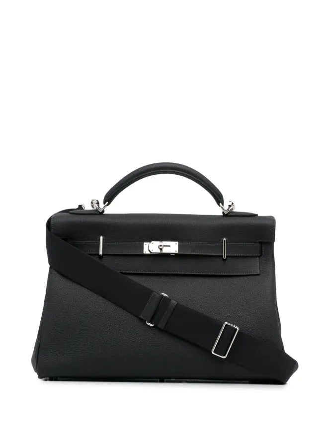 Hermès Pre-Owned Hermès ビンテージ 2023 トゴ Maxi Kelly 42 サッチェル ブラックの商品画像