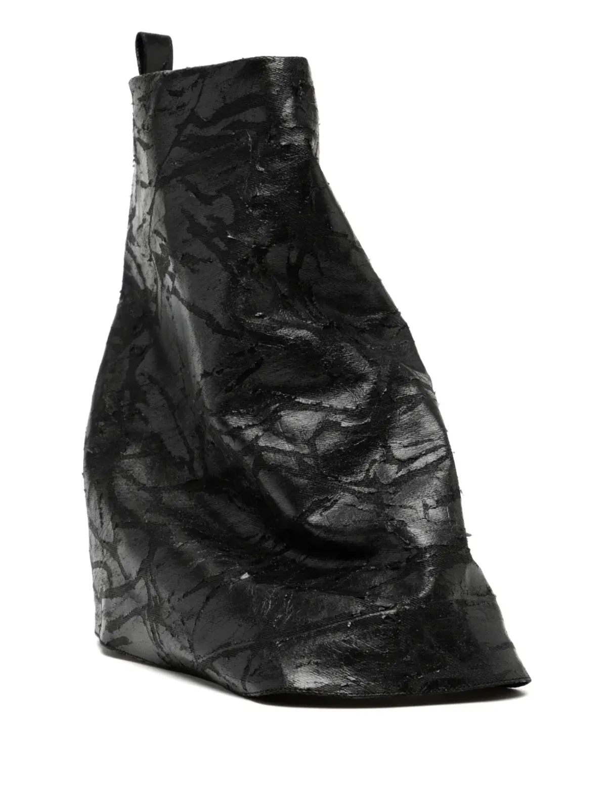 Rick Owens DRKSHDW 膝丈ブーツ ブラック - 画像2