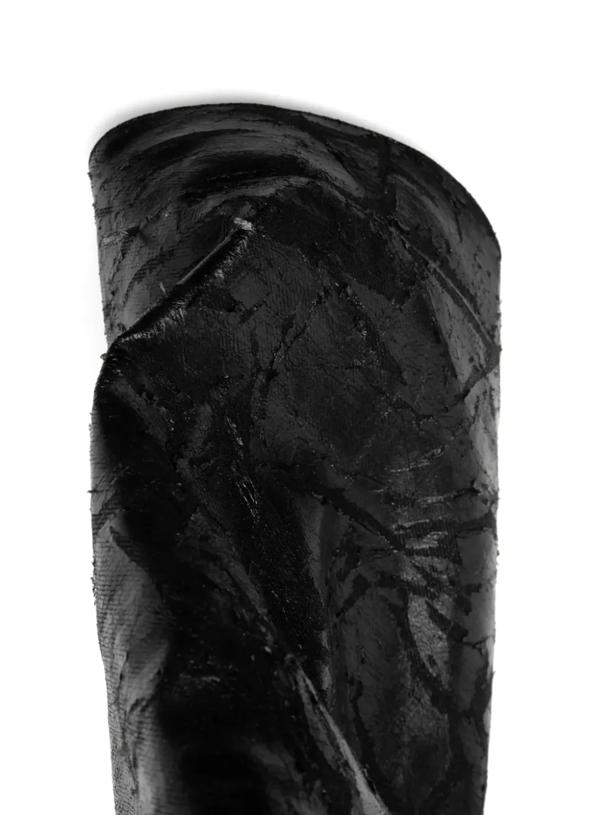 Rick Owens DRKSHDW 膝丈ブーツ ブラック - 画像4