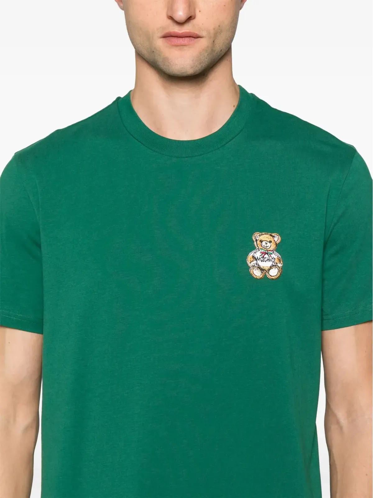 Moschino テディベア・パッチ コットン Tシャツ - 画像5