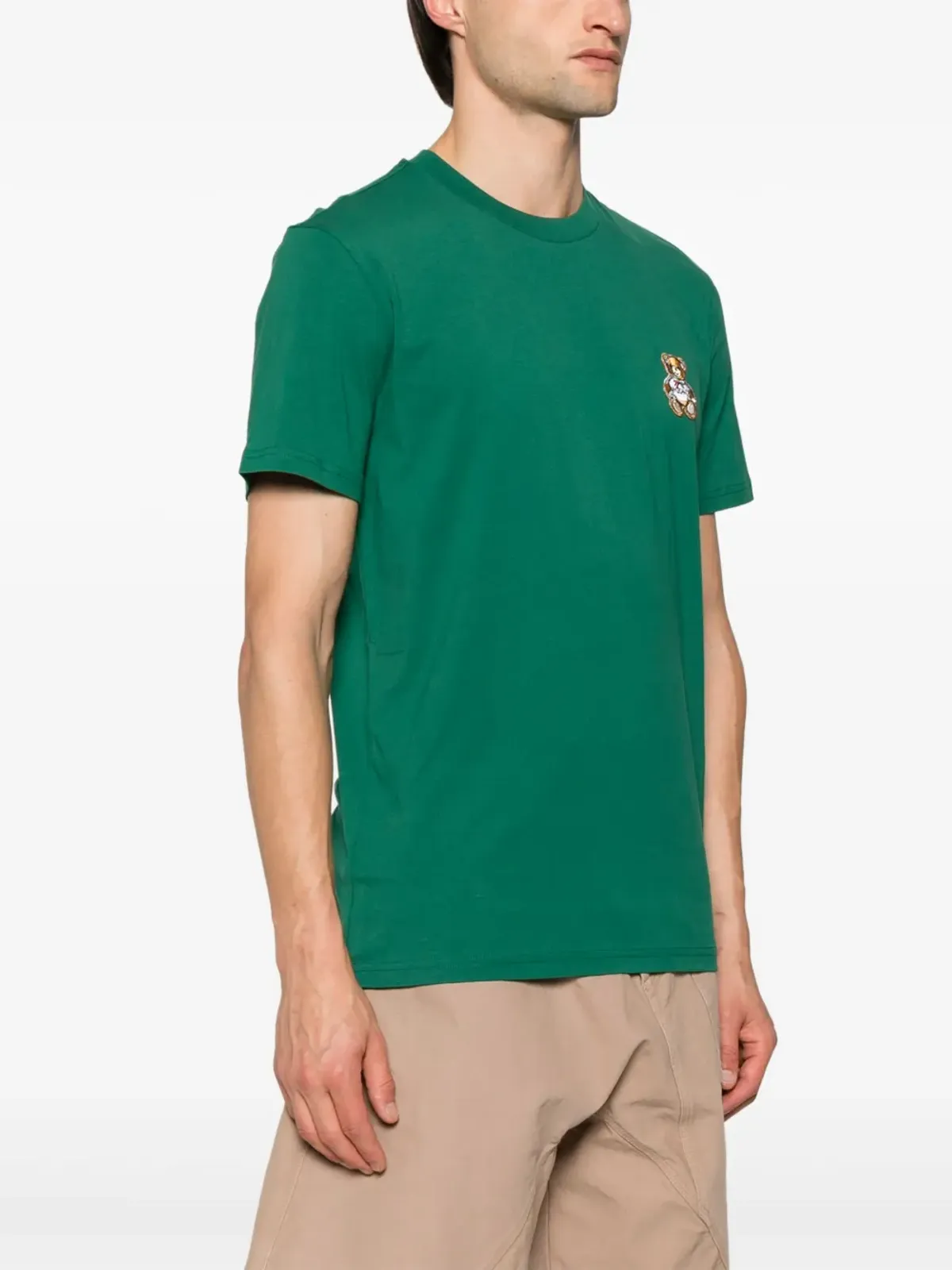 Moschino テディベア・パッチ コットン Tシャツ - 画像3