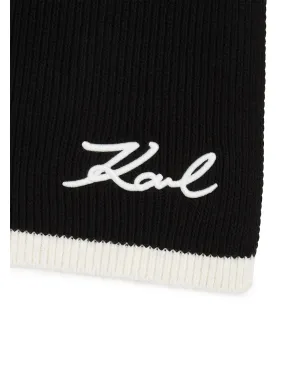Karl Lagerfeld シグネチャー ニットスカーフ - サムネイル3