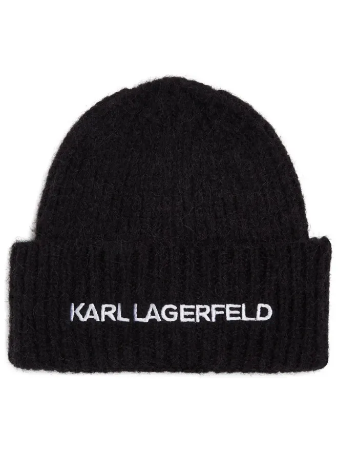 Karl Lagerfeld Karl Lagerfeld エッセンシャル ビーニー - ブラックの商品画像