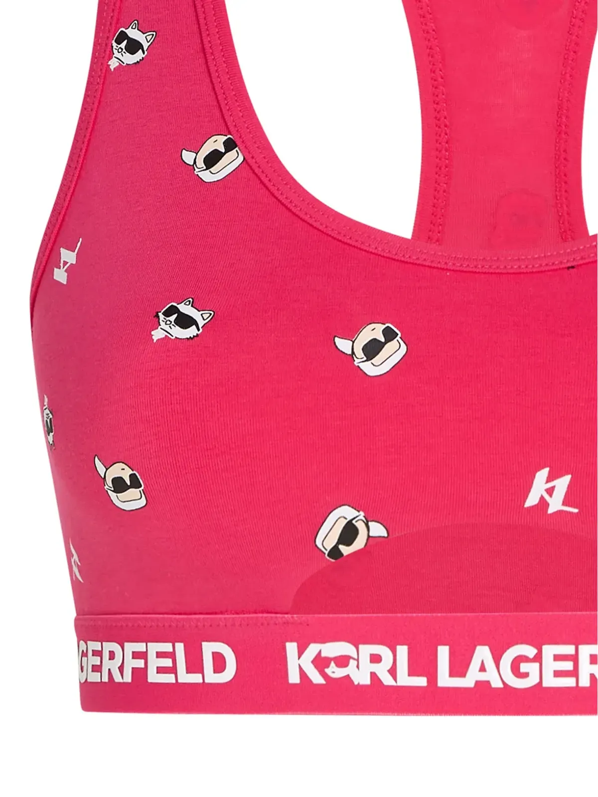 Karl Lagerfeld Ikon Peephole ブラレット - 画像2