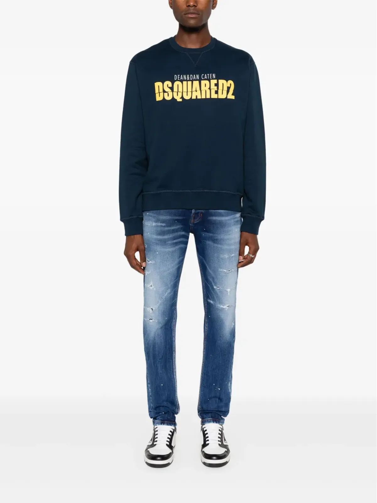 DSQUARED2 クールフィット ロゴプリント スウェットシャツ - ブルー - 画像2
