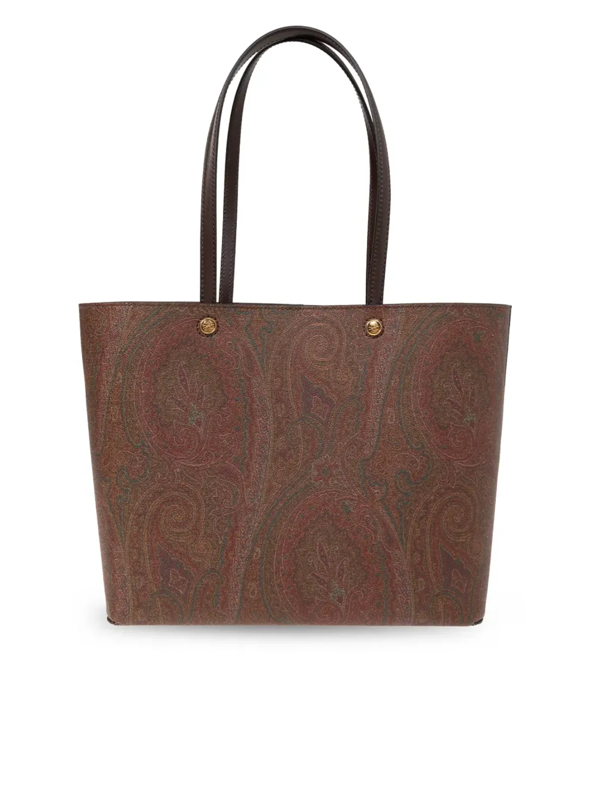 ETRO ペイズリー柄ジャカード ショッパー トートバッグ - ブラウン - 画像3