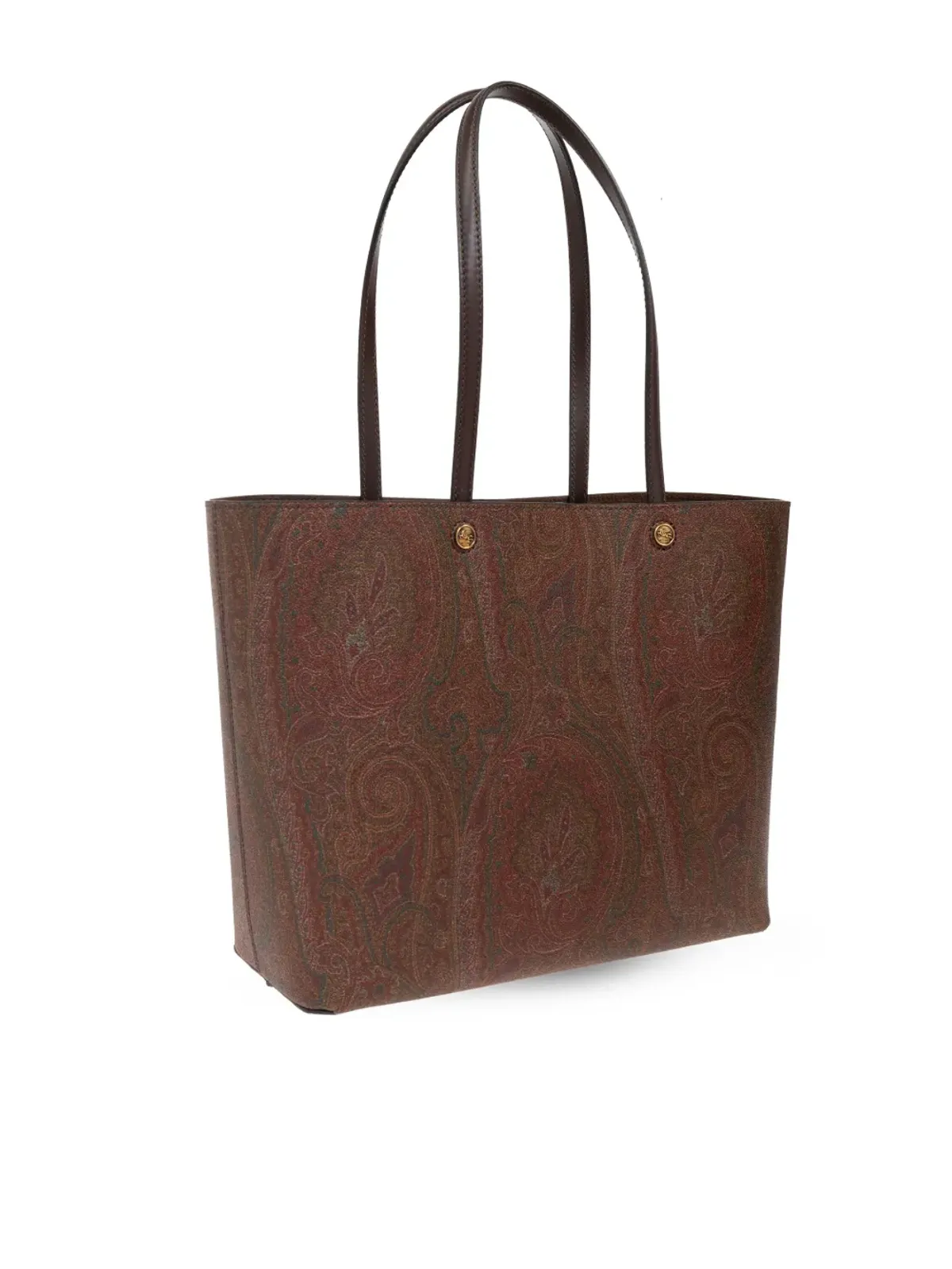 ETRO ペイズリー柄ジャカード ショッパー トートバッグ - ブラウン - 画像4