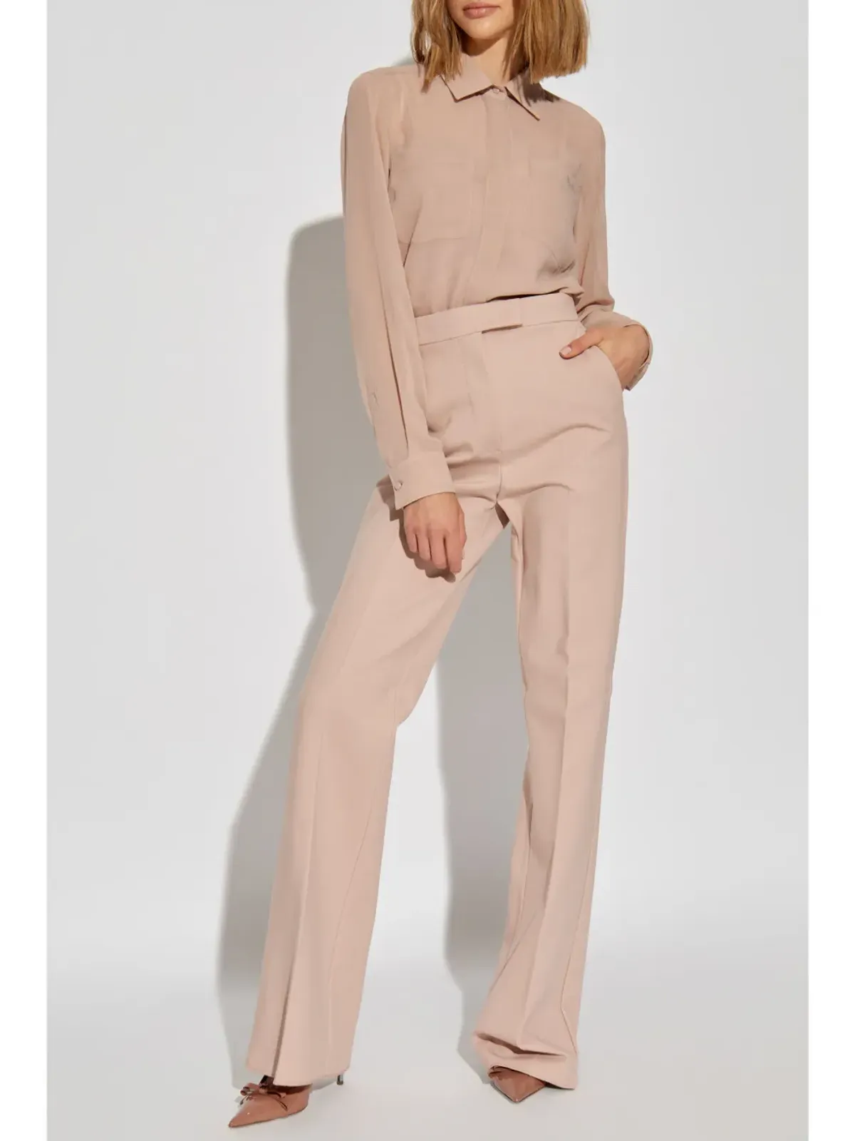 Max Mara エルコレ シルクシャツ - 画像2