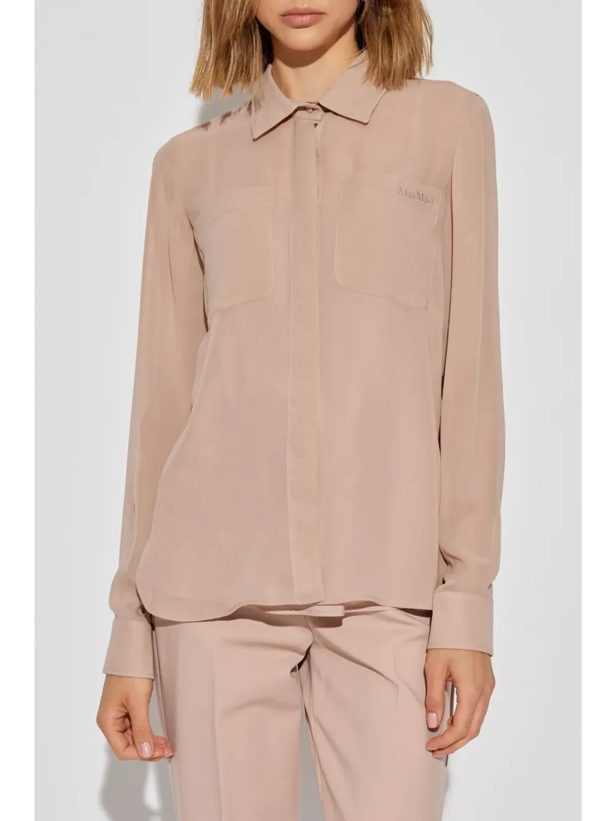 Max Mara エルコレ シルクシャツ - 画像3
