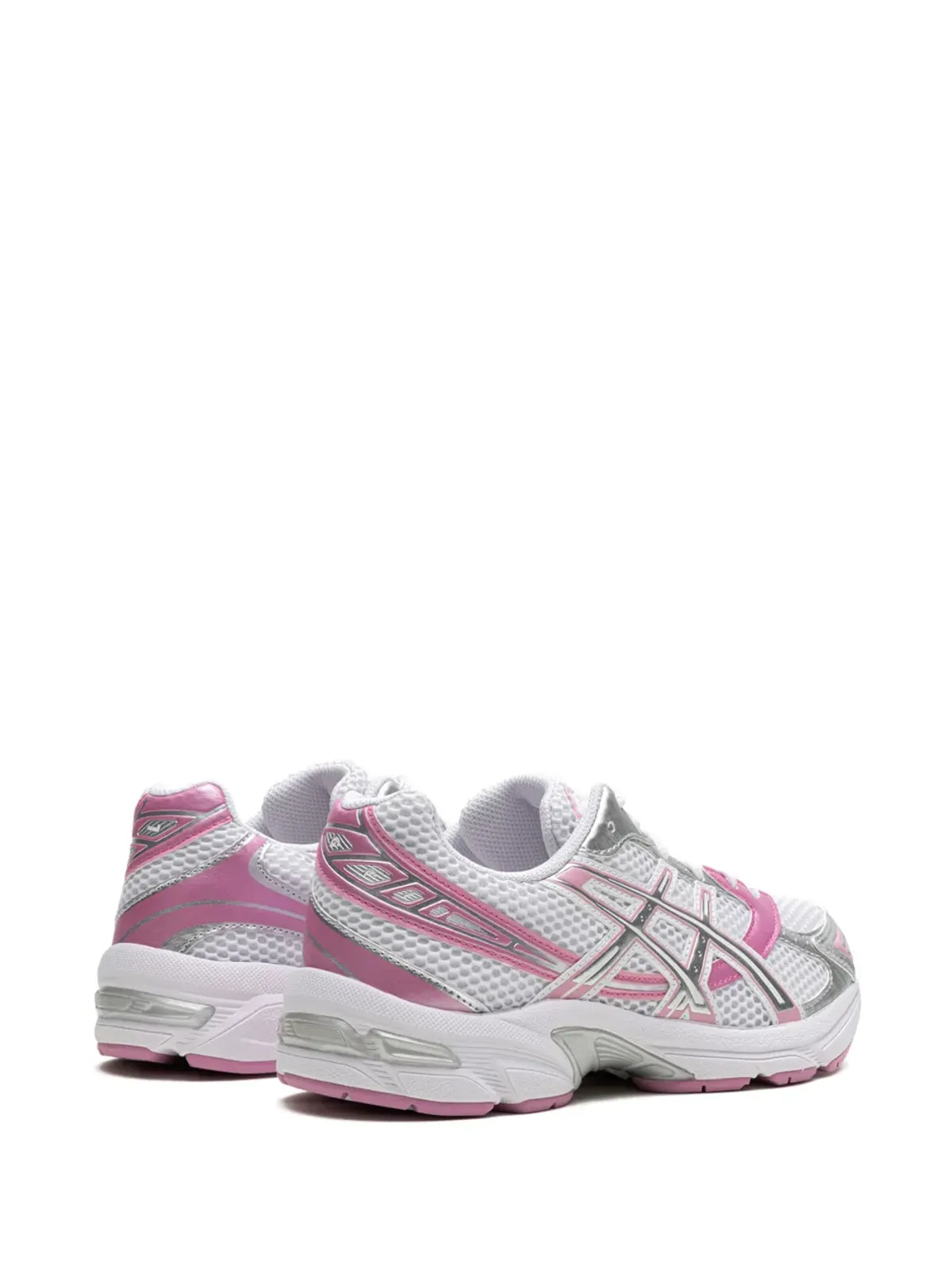 ASICS Gel-1130 ホワイト/シルバー/ピンク スニーカー - 画像3