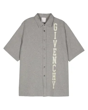 Givenchy コレッジ・メランジ シャツ - グレー - サムネイル1
